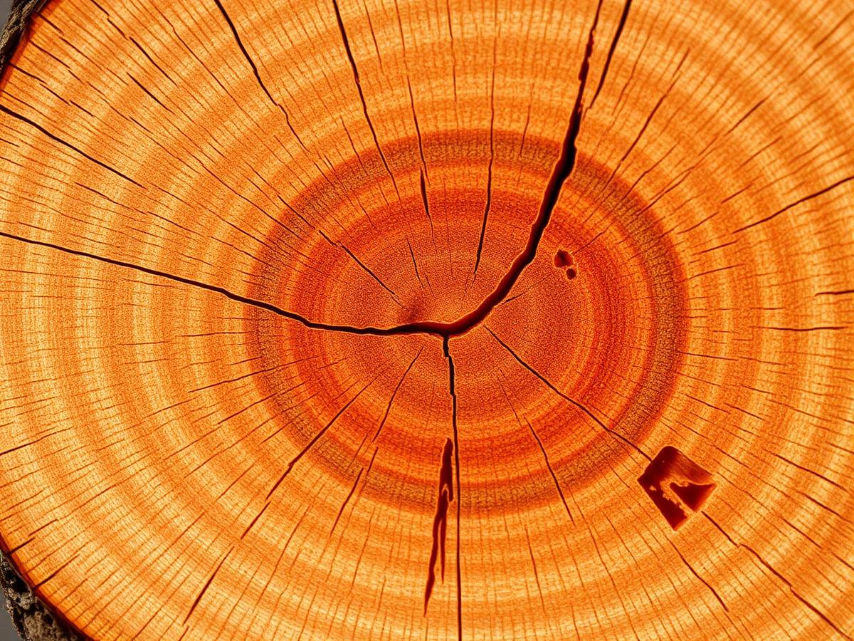 Alder log cross section